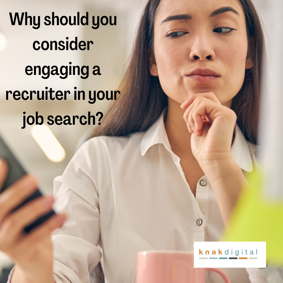 Benefits of engaging with a recruiter