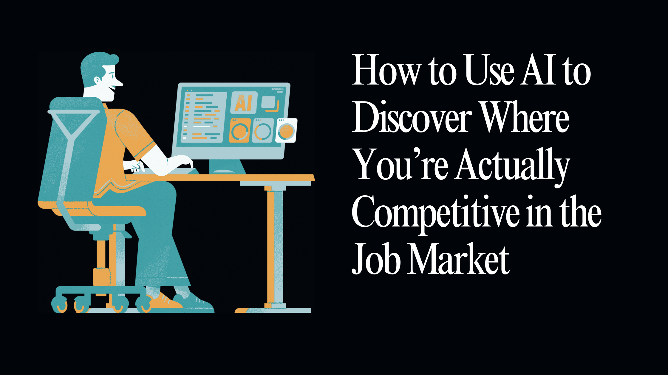 Featured image for “How to Use AI to Discover Where You’re Actually Competitive in the Job Market”